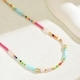 bohemian Colorful Crystal Bead Long Necklace For Women
