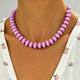 geometric Colorful Handmade Beaded Necklace