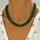 geometric Colorful Handmade Beaded Necklace