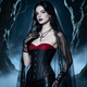 black [5 steel buckles] court Corset Waist Trainer Tummy Control Slimming Bustier