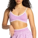 leopard Print Sports Bra Thin Straps Quick-Dry Yoga Wear