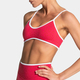 leopard Print Sports Bra Thin Straps Quick-Dry Yoga Wear