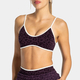 leopard Print Sports Bra Thin Straps Quick-Dry Yoga Wear