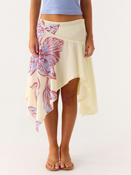 Light Yellow (Floral Print)