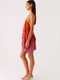 elegant Halter Neck Mesh Gradient Dress