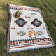bohemian Knitted Picnic Blanket Moisture-Proof Outdoor Camping Mat