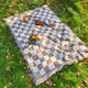 bohemian Knitted Picnic Blanket Moisture-Proof Outdoor Camping Mat