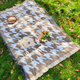 bohemian Knitted Picnic Blanket Moisture-Proof Outdoor Camping Mat