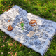 bohemian Knitted Picnic Blanket Moisture-Proof Outdoor Camping Mat