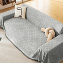 cotton Yarn T-Grid Minimalist Sofa Cover