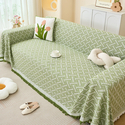 cotton Yarn T-Grid Minimalist Sofa Cover