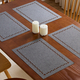 cotton Linen Hollow-Out Placemat Waterproof Heat-Insulating Table Mat