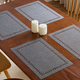cotton Linen Hollow-Out Placemat Waterproof Heat-Insulating Table Mat