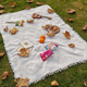 cotton Yarn Woven Outdoor Picnic Blanket Moisture-Proof Camping Mat