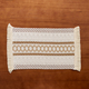 cotton Linen Woven Table Runner With Tassels