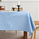 cotton Linen Style Solid Color Rectangular Tablecloth