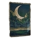 retro Star Moon Cloud Hanging Cotton Tapestry