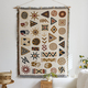 retro Star Moon Cloud Hanging Cotton Tapestry