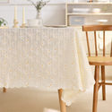japanese Style Cotton Linen Waterproof Tablecloth