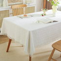 cotton Linen Tassel Rectangular Tablecloth For Dining Tea Table