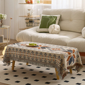 american-Style Jacquard Tablecloth For Camping And Coffee Table