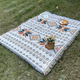 bohemian Cotton Gauze Tassel Throw Picnic Blanket