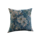 bohemian Cotton Linen Throw Pillow Cover Monet Garden Jacquard