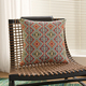 bohemian Cotton Linen Throw Pillow Cover Monet Garden Jacquard