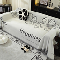 chenille Sofa Cover Throw Blanket All-Season Cat Scratch Resistant Slipcover