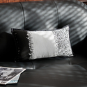 chenille Striped Throw Pillow French Light Luxury Cushion