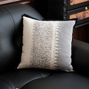 chenille Striped Throw Pillow French Light Luxury Cushion