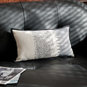 chenille Striped Throw Pillow French Light Luxury Cushion