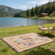 bohemian Sun Totem Outdoor Camping Picnic Blanket