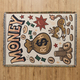 bohemian Sun Totem Outdoor Camping Picnic Blanket