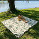 ins Style Tassel Picnic Mat Outdoor Camping Blanket Portable Folding