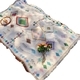 moroccan Geometric Cotton Woven Picnic Blanket