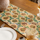 vintage Rustic Jacquard Table Runner For Dining