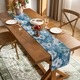 vintage Rustic Jacquard Table Runner For Dining