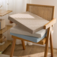 linen Style High-Density Sponge Seat Booster Cushion