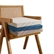 linen Style High-Density Sponge Seat Booster Cushion