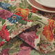 jacquard Floral Cotton Linen Tablecloth For Dining Table