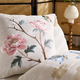 chinese Style Embroidered Throw Pillow Cover With Tassels