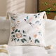 chinese Style Embroidered Throw Pillow Cover With Tassels