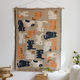 geometric Floral Tapestry Wall Hanging For Living Room Bedroom Decor