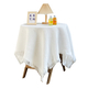 french Cotton Linen Tassel Tablecloth Round Cover