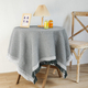 french Cotton Linen Tassel Tablecloth Round Cover