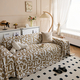 chenille Full Wrap Sofa Slipcover One-Piece All-Season Universal Sofa Pad