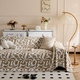 chenille Full Wrap Sofa Slipcover One-Piece All-Season Universal Sofa Pad