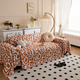 chenille Full Wrap Sofa Slipcover One-Piece All-Season Universal Sofa Pad