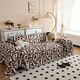 chenille Full Wrap Sofa Slipcover One-Piece All-Season Universal Sofa Pad